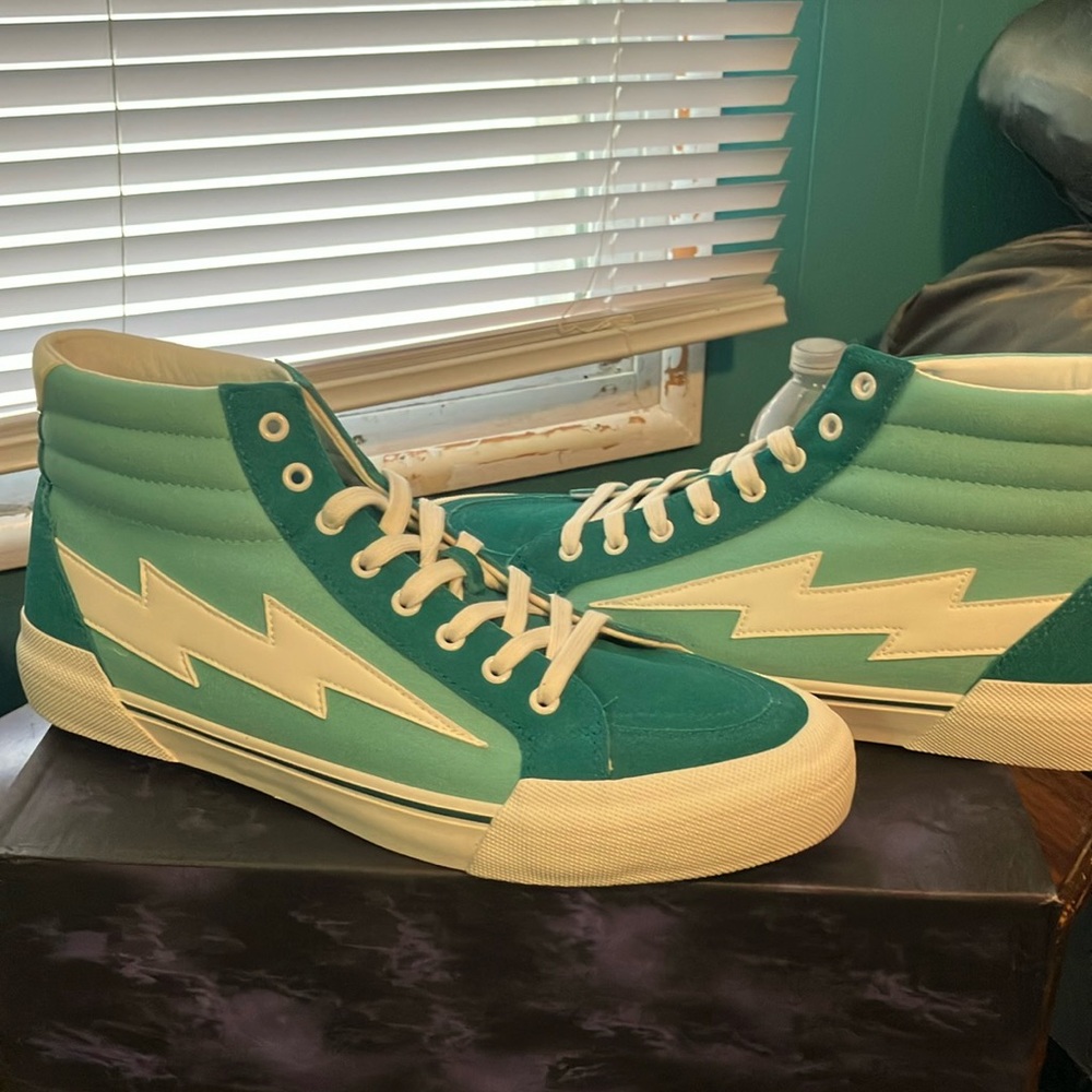 Revenge X Storm Turquoise High-Tops size 13